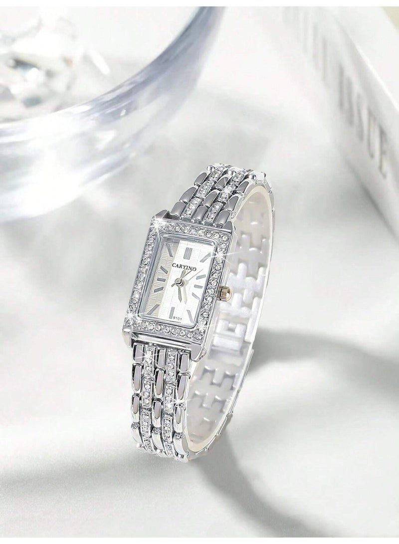 Shein women’s fashion bracelet watch with an elegant and luxurious design - Image 2